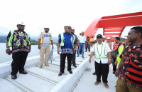 Gubernur Tinjau Jembatan Hamadi-Holtekamp